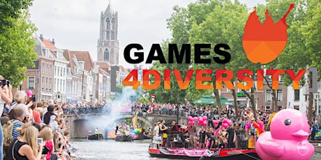 Primaire afbeelding van Games[4Diversity] @ Utrecht Canal Pride 