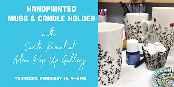 Paint Your Own Mug & Candle Holder