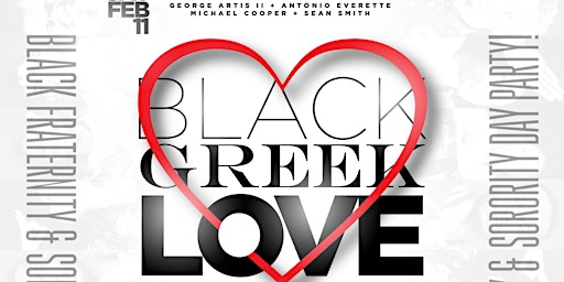 BLACK GREEK LOVE: Black Fraternity & Sorority Day Party! @ Sandaga