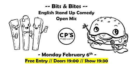 Bits & Bites #18 - English Comedy - Open Mic Night