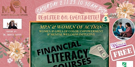 MPN & WOMEN OF ACTION FREE FINANCIAL LITERACY COURSES