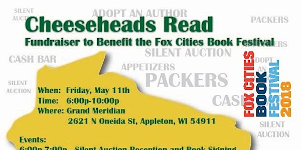 Cheeseheads Read to benefit the Fox Cities Book Festival