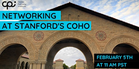 Networking event at Stanford's COHO
