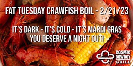 Fat Tuesday Crawfish Boil