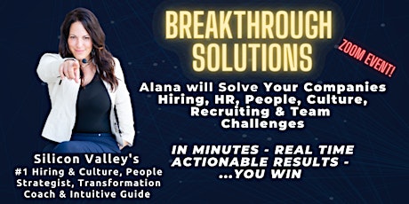 Real-Time Solutions to Your Companies HR, Hiring, People, Team Challenges
