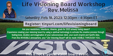 Life Visioning Board Workshop with Rev. Melissa