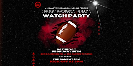 HBCU Legacy Bowl Watch Party primary image