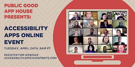 Public Good App House: Accessibility Apps Online Event primary image