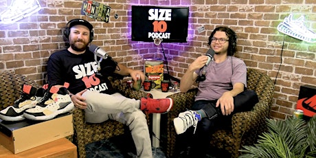 Size 10  Comedy Podcast Live recording!