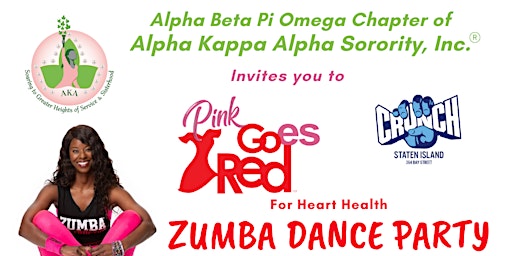 Pink Goes Red for Heart Health -Zumba Party