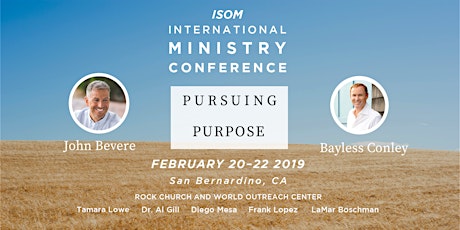 ISOM International Ministry Conference 2019 with John Bevere & Bayless Conley primary image