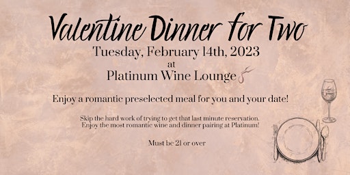 Valentine's Day Dinner for two