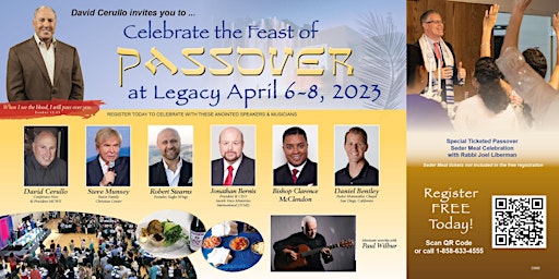 Feast of Passover Conference at Legacy!
