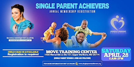 Single Parent Achievers Open House - Annual Membership Registration primary image