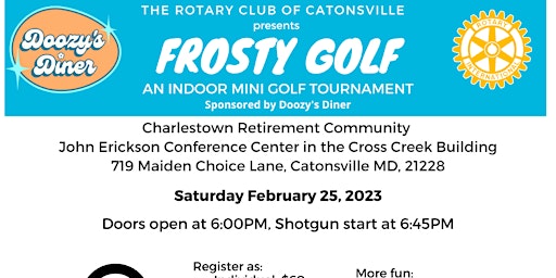 Frosty Golf Fundraiser: An Indoor Mini Golf Tournament for Adults
