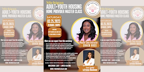 Pray Hustle Slay University:MI-Adult+Youth Home Provider Master Class