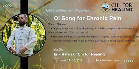 Qi Gong for Chronic Pain Certification Course