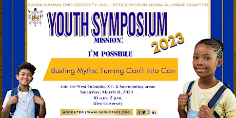 2023 Youth Symposium - Sigma Gamma Rho Sorority, Inc.