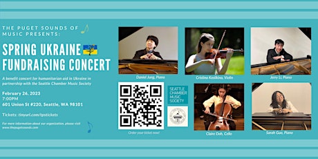 The Puget Sounds of Music Spring Ukraine Fundraising Concert