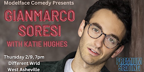 Premium Seating Gianmarco Soresi at Different Wrld comedy show