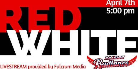 Raleigh Radiance RED / WHITE Showcase Game Livestream primary image