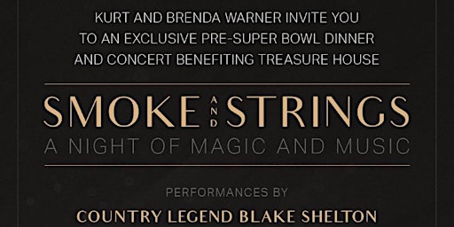 Kurt Warner's "Smoke and Strings Pre-Super Bowl Party" with Blake Shelton