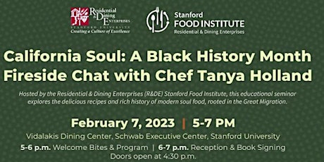 California Soul: A Black History Month Fireside Chat with Tanya Holland