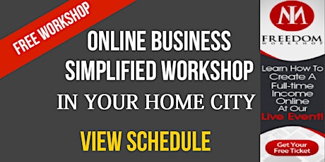 Free 2H Internet Marketing Workshop In Your Area - Limited Seating primary image