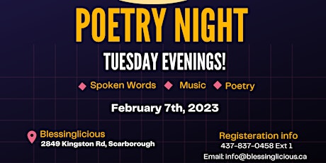 Poetry Nights @Blessinglicious