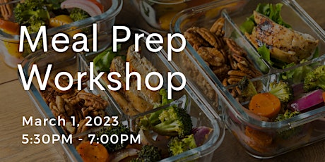 Meal Prep Workshop