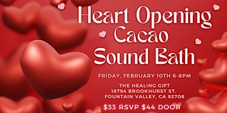 Heart Opening Cacao Sound Bath