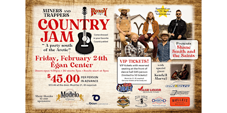 2023 Fur Rondy Miners and Trappers Country Jam