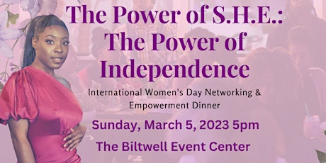 The Power of S.H.E. International Women's Day Dinner