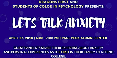 Let's Talk: Anxiety primary image