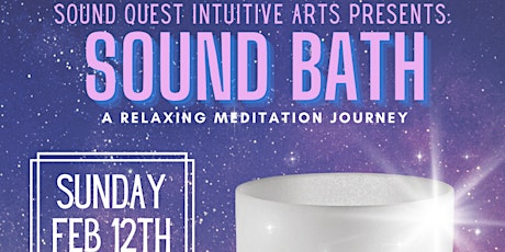SOUND Bath with Crystal Singing Bowls