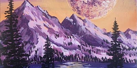 Moonlit Mountains - Paint and Sip by Classpop!™