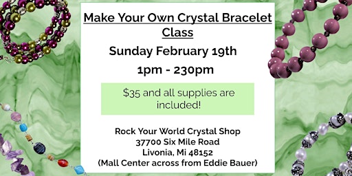 Make Your Own Crystal Bracelet
