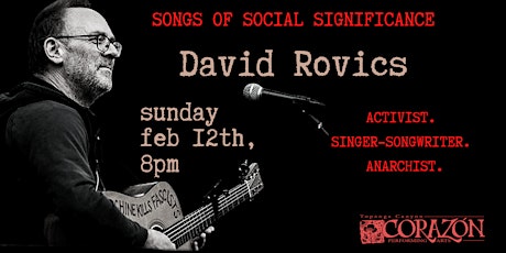 David Rovics in Topanga Canyon Songs of Social Significance