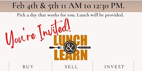 Lunch & Learn Homebuying Seminar