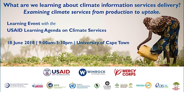What are we learning about climate information services delivery? Examining...