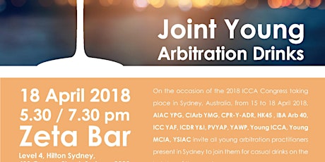 Joint Young Arbitration Drinks primary image