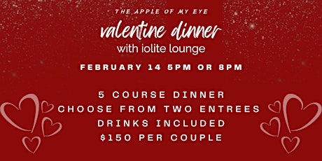 Valentine's Day Dinner at iolite lounge