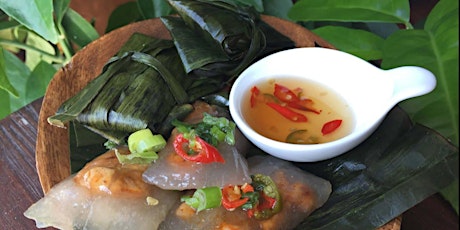 Cooking class: Vietnamese Steamed Dumpling in Banana Leaves (GF)