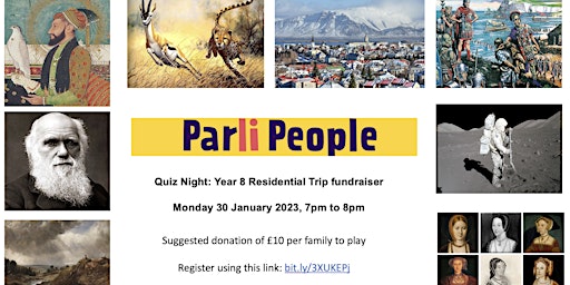 Quiz Night: Year 8 Residential Trip fundraiser
