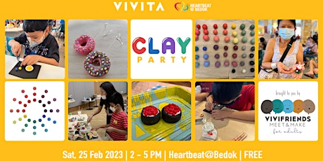 VIVIFRIENDS Meet & Make for Adults: CLAY PARTY