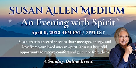 An Evening With Spirit and Susan Allen Medium