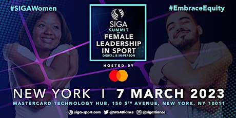 SIGA Summit on Female Leadership in Sport 2023 primary image