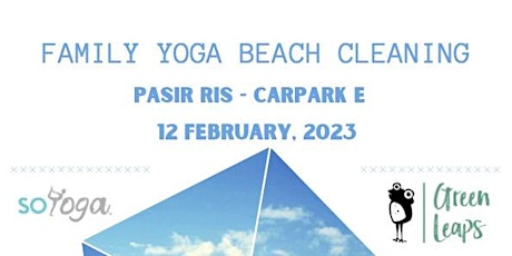 Family Yoga and Beach Cleaning