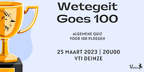 Primaire afbeelding van Wetegeit Goes 100