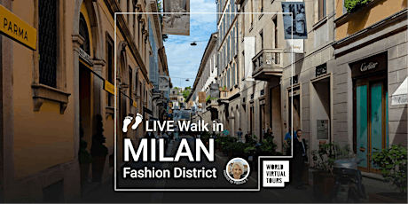Live Walk in Milan Fashion District